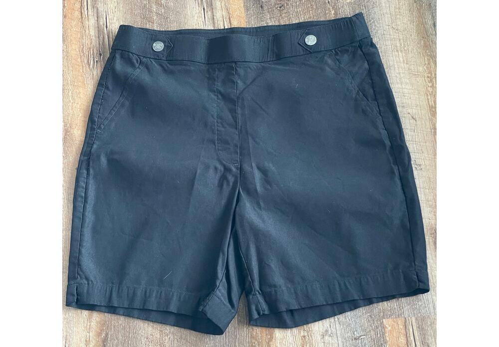 Rafaella Black Dress Shorts 12